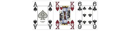 4 pip Playing Card Index